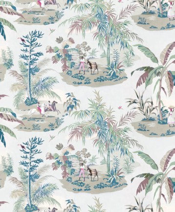 Pierre Frey FP480002 Martinique Ciel luxus tapéta