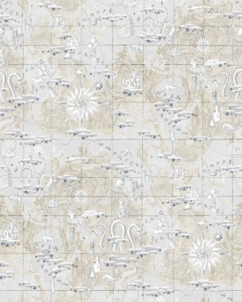 Pierre Frey FP481002 Magellan Sable luxus tapéta