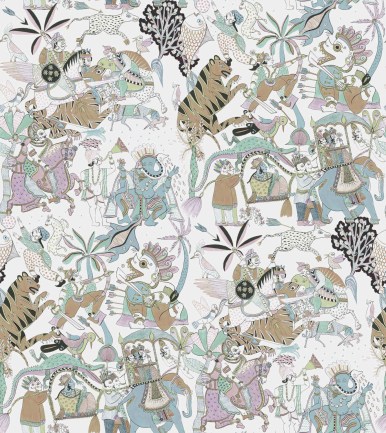 Pierre Frey FP483002 Ganesh Pastel luxus tapéta