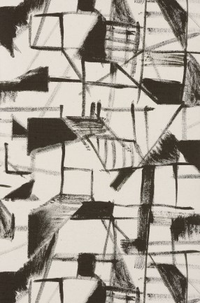 Pierre Frey FP557001 Sumi Noir luxus tapéta