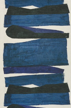 Pierre Frey FP560001 Obsidienne Indigo luxus tapéta