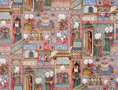 Pierre Frey FP625001 Bursa Bronze luxus tapéta