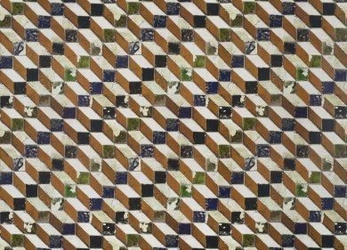 Pierre Frey FP629003 Persepolis Terre luxus tapéta