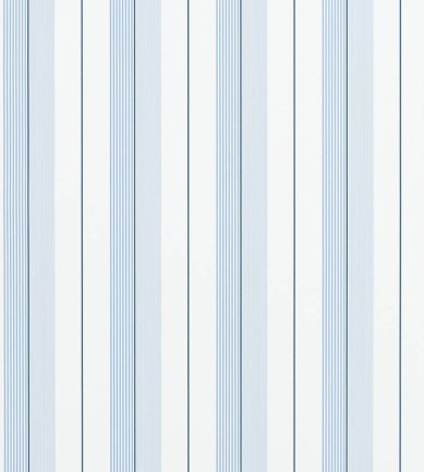 Ralph Lauren Aiden Stripe Blue-Navy-White tapéta - Paisley Home