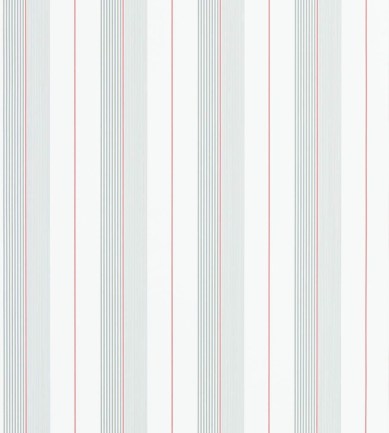 Ralph Lauren Aiden Stripe Granite-Red tapéta - Paisley Home