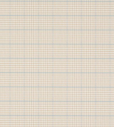 Ralph Lauren Barrington Plaid Buff-Blue tapéta - Paisley Home