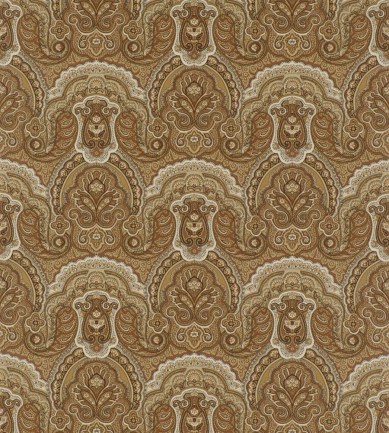 Ralph Lauren Crayford Paisley Sepia tapéta - Paisley Home