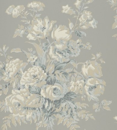 Ralph Lauren Francoise Bouquet Slate tapéta - Paisley Home