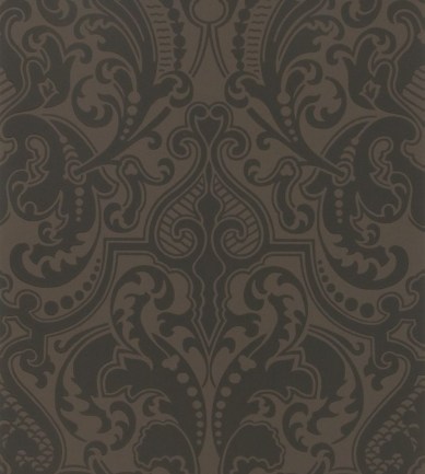 Ralph Lauren Gwynne Damask Jet tapéta - Paisley Home