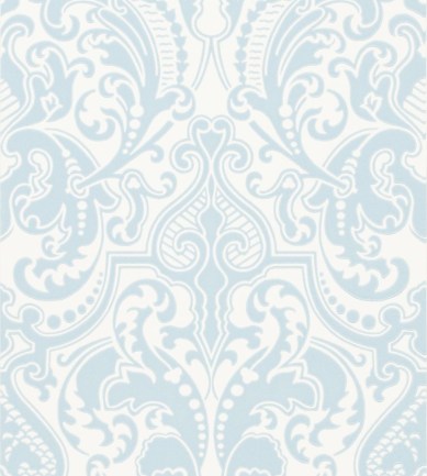 Ralph Lauren Gwynne Damask Sky tapéta - Paisley Home