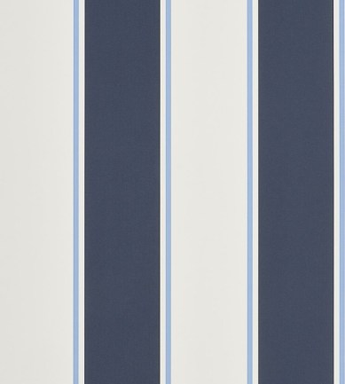 Ralph Lauren Mapleton Stripe Midnight tapéta - Paisley Home