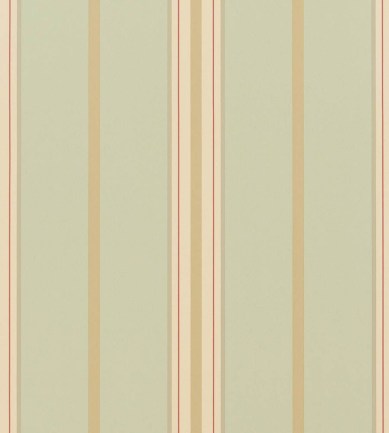 Ralph Lauren Marden Stripe Linen-Sage tapéta - Paisley Home