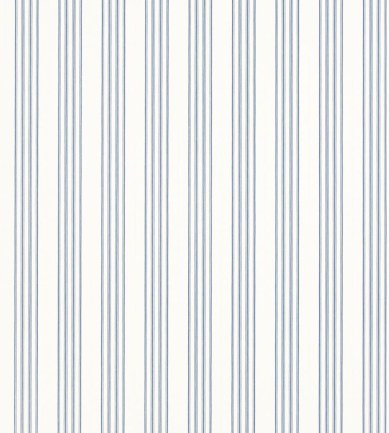 Ralph Lauren Palatine Stripe Porcelain Blue tapéta - Paisley Home