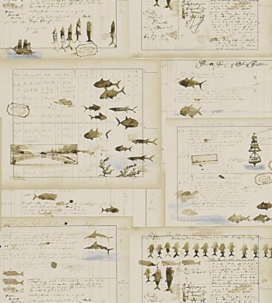 Ralph Lauren Captains Log Parchment tapéta