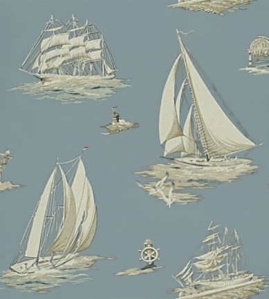 Ralph Lauren Down Easter Boats Mist tapéta