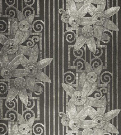 Ralph Lauren Fleur Moderne Charcoal tapéta