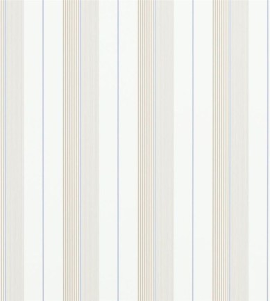 Ralph Lauren Aiden Stripe Natural / Blue tapéta