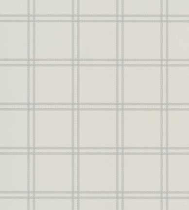 Ralph Lauren Shipley Windowpane Light Grey tapéta - Paisley Home