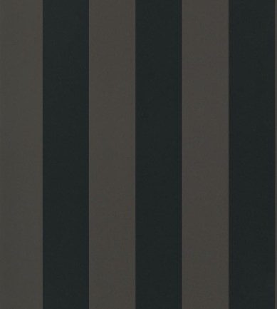 Ralph Lauren Spalding Stripe Black tapéta - Paisley Home