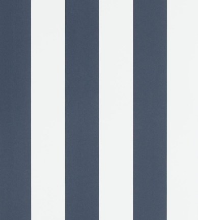 Ralph Lauren Spalding Stripe Navy-White tapéta - Paisley Home