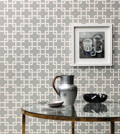 Romo Orden Charcoal tapéta - Paisley Home