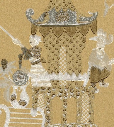 Rubelli Principessa Kocacin Wall 23007 Bronzo exkluzív tapéta - Paisley Home