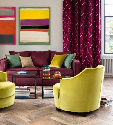 Paisley Home - Sahco luxus függöny és kárpit anyagok teljes választéka