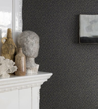 Sandberg Ida Black tapéta - Paisley Home