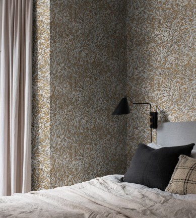 Sandberg Malin Brown tapéta - Paisley Home