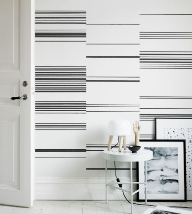 Sandberg Kallio Black tapéta - Paisley Home