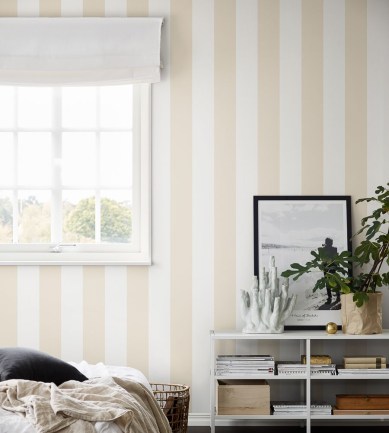 Sandberg Magnus Light Beige tapéta - Paisley Home