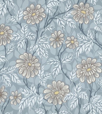 Sandberg Zinnia Blue tapéta - Paisley Home