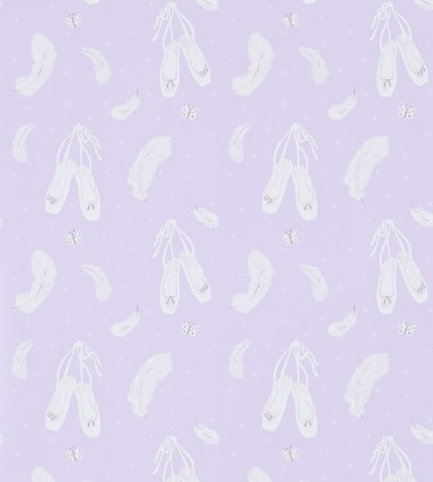 Sanderson Ballet Shoes Lavender tapéta - Paisley Home