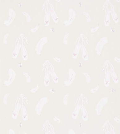 Sanderson Ballet Shoes Vanilla tapéta - Paisley Home
