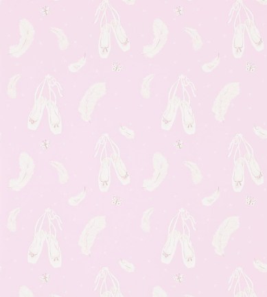 Sanderson Ballet Shoes Pink tapéta - Paisley Home