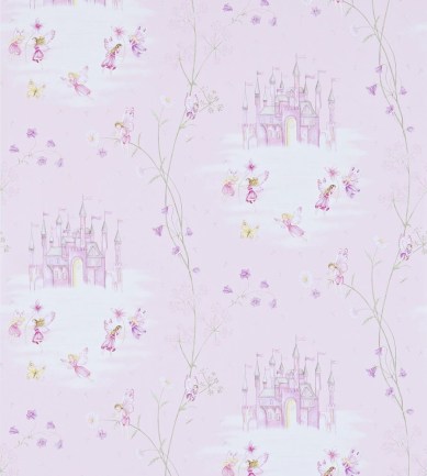 Sanderson Fairy Castle Pink tapéta - Paisley Home