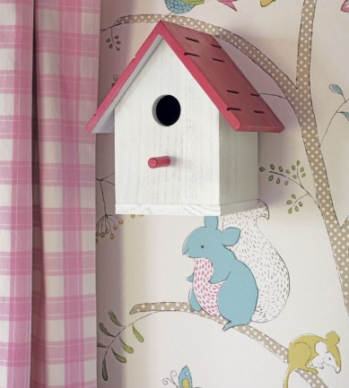 Sanderson Going Batty Pink/Blue tapéta - Paisley Home