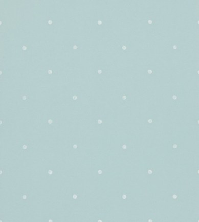 Sanderson Polka Teal/Stone tapéta - Paisley Home