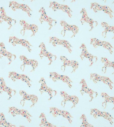 Sanderson Pretty Ponies Chintz/Blue textil - Paisley Home
