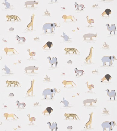 Sanderson Two by Two Neutral tapéta - Paisley Home