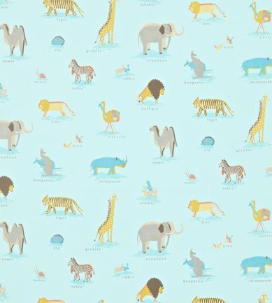 Sanderson Two By Two Powder Blue textil - Paisley Home