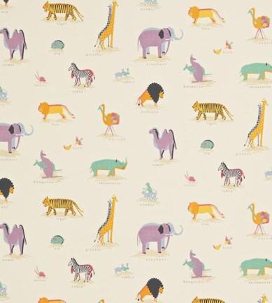 Sanderson Two By Two Vintage/Multi textil - Paisley Home