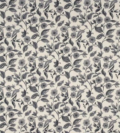 Sanderson Bird Blossom Charcoal textil - Paisley Home