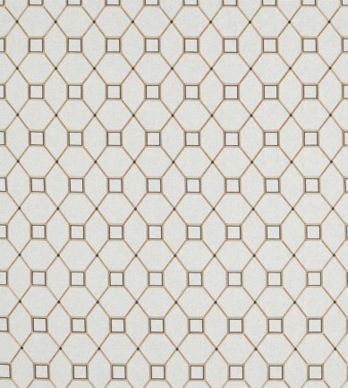 Sanderson Baroque Trellis Charcoal/Gold textil - Paisley Home