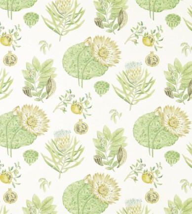 Sanderson Lily Bank Garden Green textil - Paisley Home