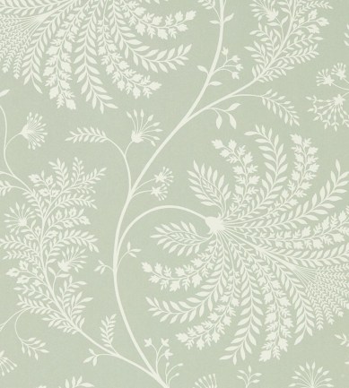 Sanderson Mapperton Sage / Cream tapéta - Paisley Home