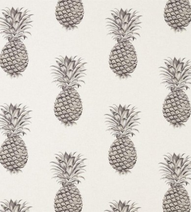 Sanderson Pineapple Royale Graphite/Linen textil - Paisley Home