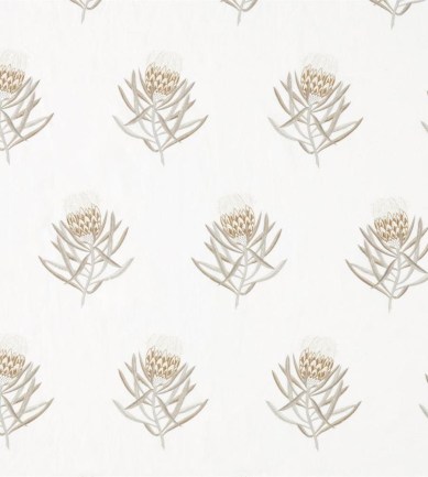 Sanderson Protea Flower Gold textil - Paisley Home