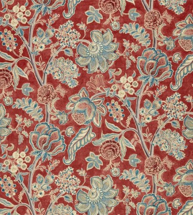 Sanderson Shalimar Ruby/Teal textil - Paisley Home