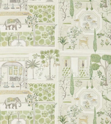 Sanderson Sultan's Garden Garden Green textil - Paisley Home